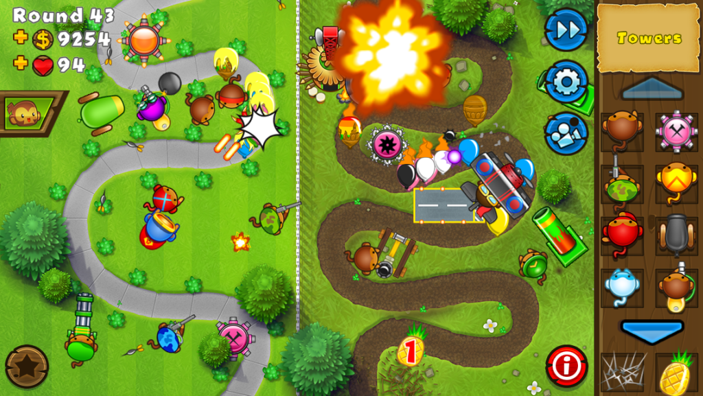 Top 10 Paid iOS Apps-Bloons TD 5
