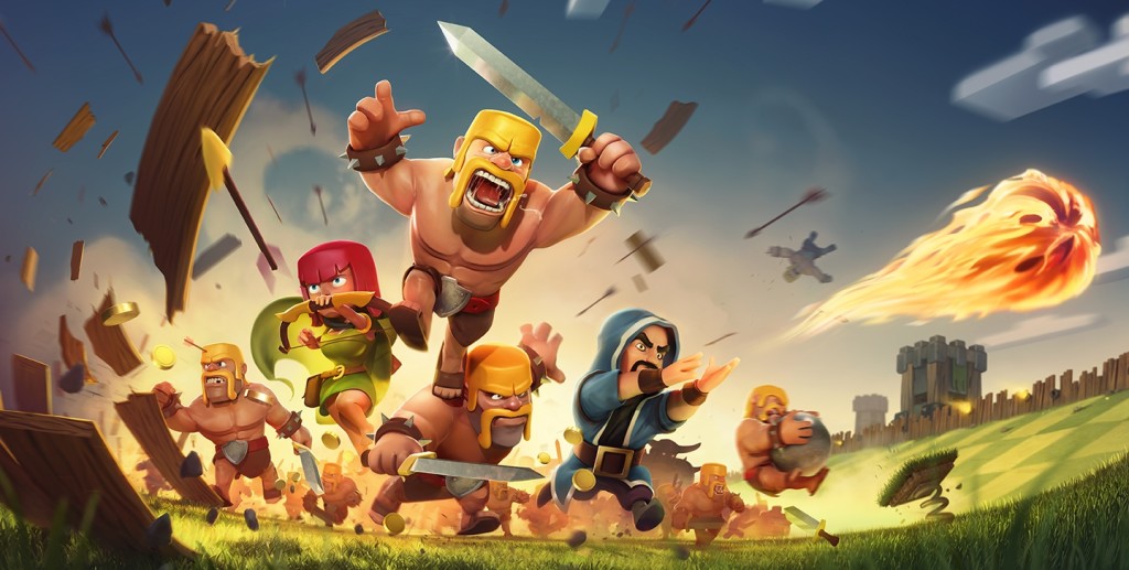 Top 10 Most Downloaded iOS Games-Clash of Clans
