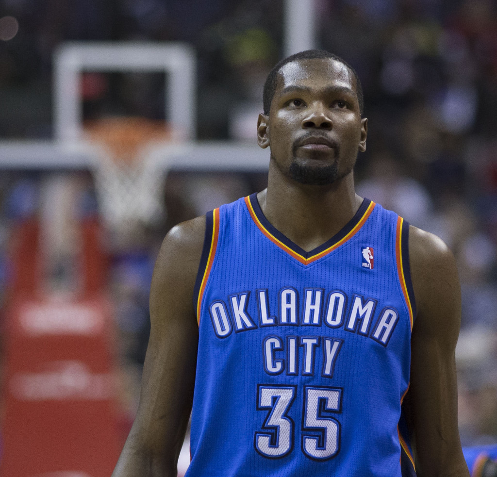 Top 10 Highest Paid Basketball Players-Kevin Durant