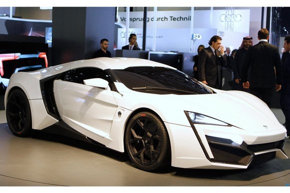 Top 10 Most Expensive Cars in the World-Lykan Hypersport