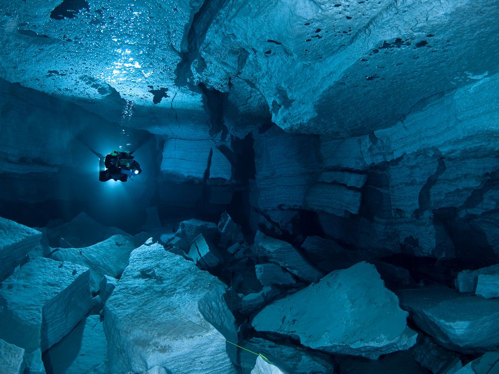 Orda Cave, Russia.