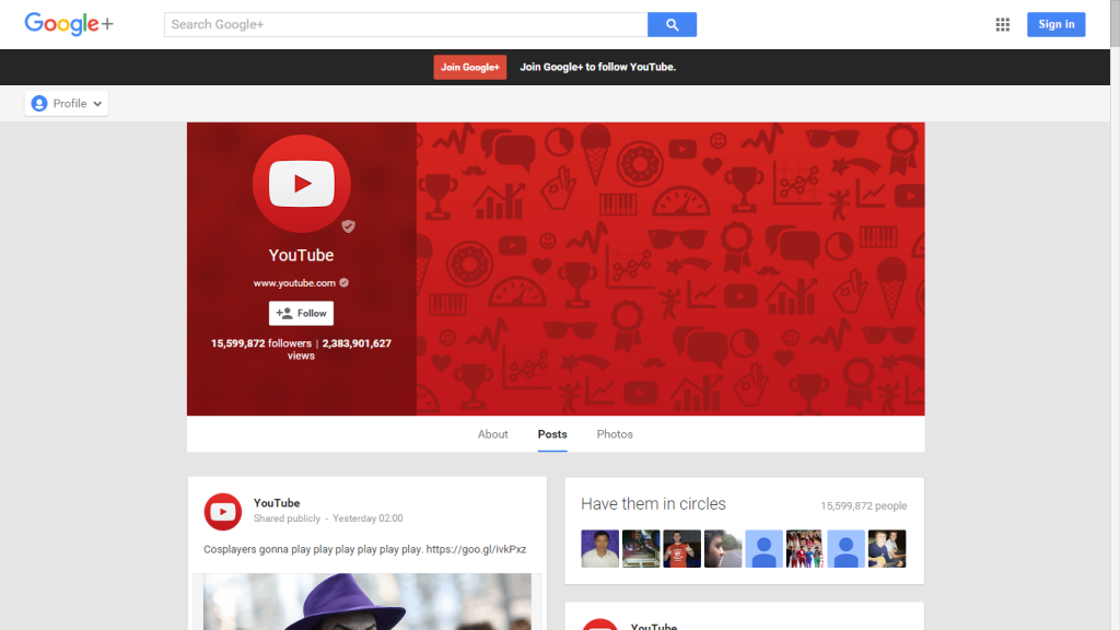 The 10 Most Popular Google+ Pages You need To Follow.