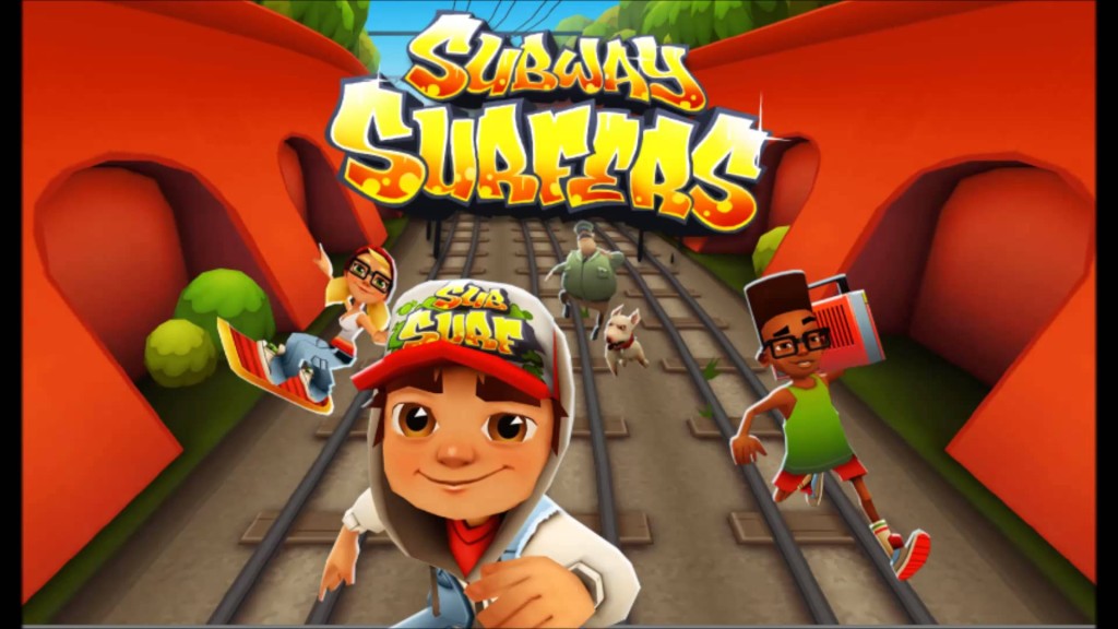 Top 10 Most Downloaded iOS Games-Subway Surfers