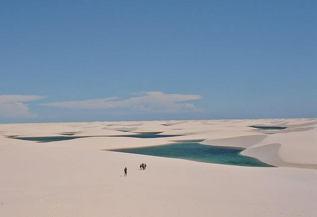Sand Dunes, Brazil.