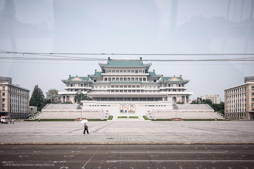 Kim Il-Sung’s square. This is one of the places they want you to photograph