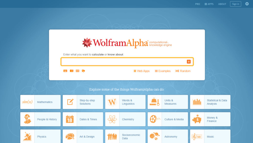 Wolframe Alpha-12 Private Search Engines that Do Not Track You